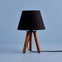 Opviq Lámpara de Mesa AYD-3422 Negra